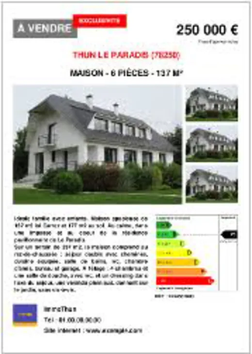 Fiche d'agence générique