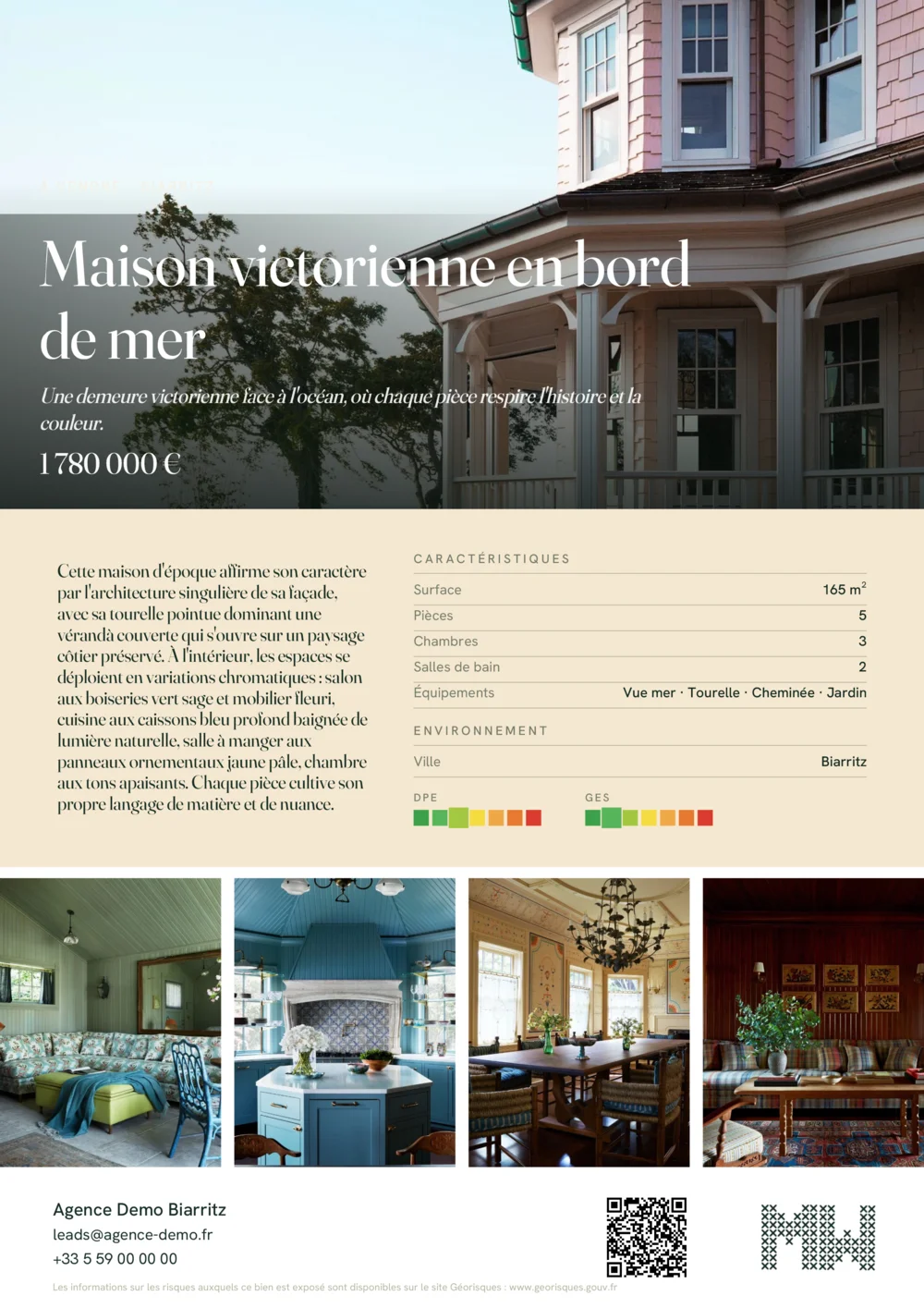 Fiche éditoriale composée par le système