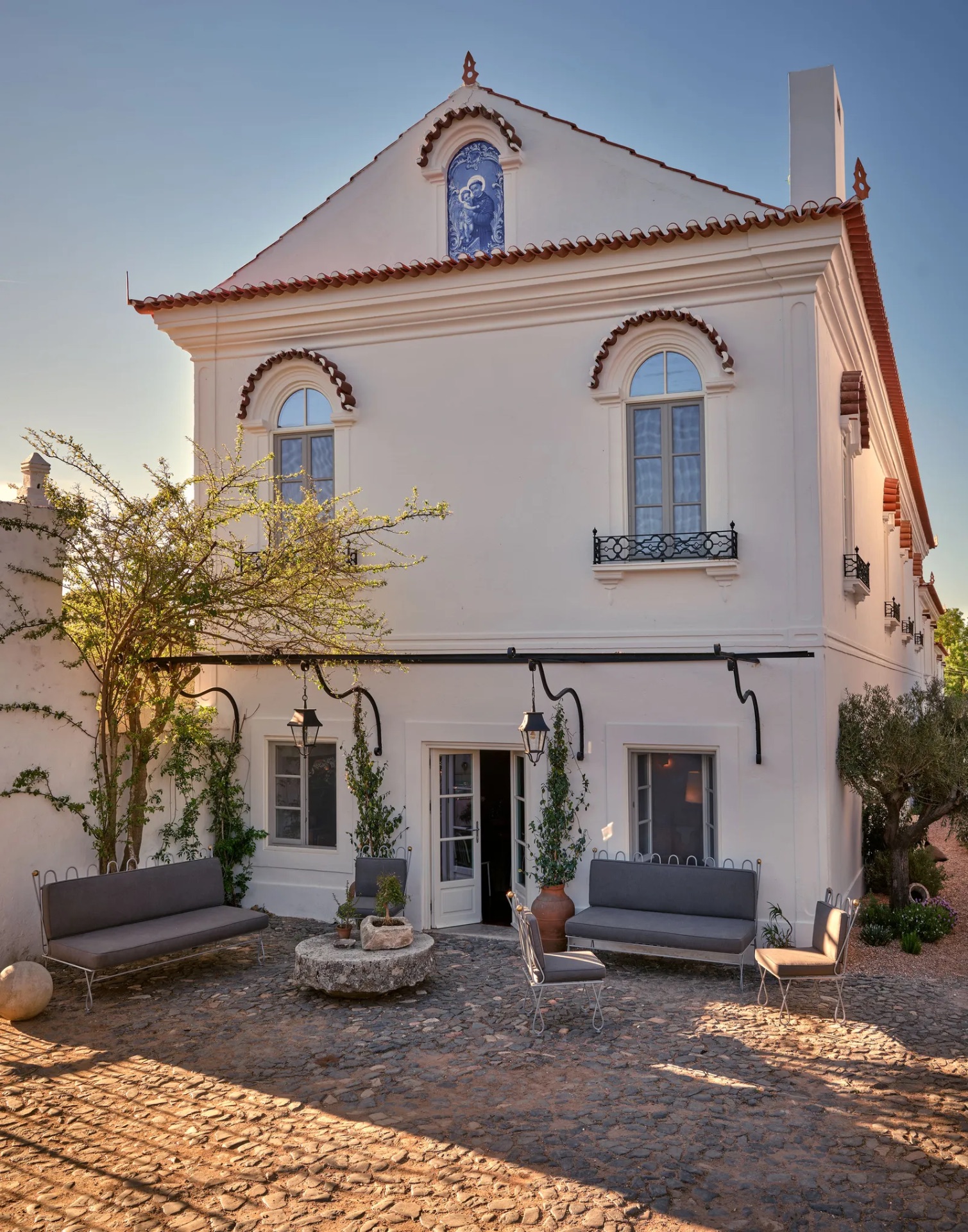 Maison de pierre et d'eau dans l'Alentejo